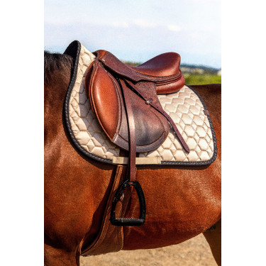 Manta de montar Equithème Pretty Beige