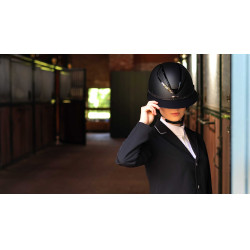 Galón desmontable para casco LAMI-CELL - Strass Negro