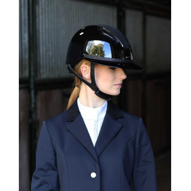 Galón desmontable para casco Lami-Cell Glitter Negro