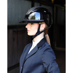 Galón desmontable para casco Lami-Cell Glitter Negro