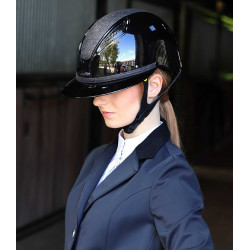 Galón desmontable para casco Lami-Cell Glitter Negro