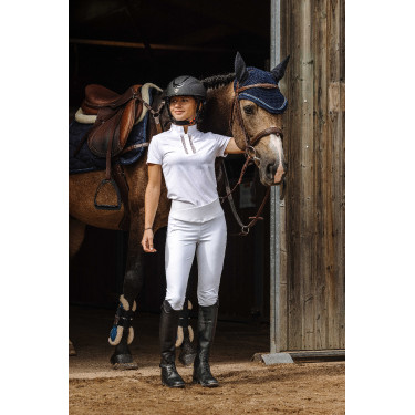 Polo Equithème Riyadh Blanco