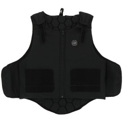 Dorsal Equithème Hexaflex infantil Negro