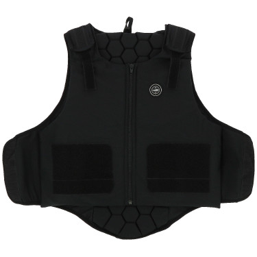 Dorsal Equithème Hexaflex infantil Negro