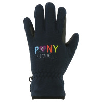 Guantes Equi-Kids PonyLove Negro