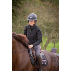 Casco PENELOPE visera larga Negro mate