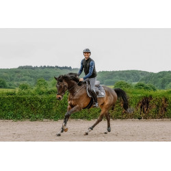 Chaleco calefactable Equithème Charlie Negro