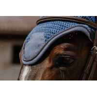 Bonete espantamoscas Equithème Chic Azul