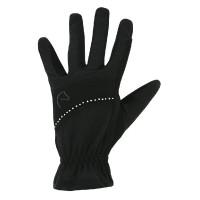 Guantes Equi-Theme Strass Negro