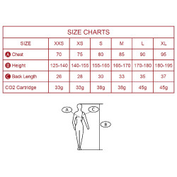 Chaleco airbag Spark Manège Negro
