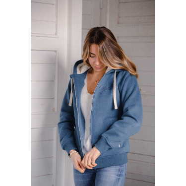 Sudadera PENELOPE Tressy” señora Denim Azul