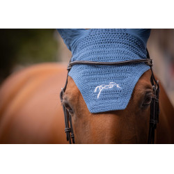 Bonete para caballos Pénélope Algodón Laguna azul
