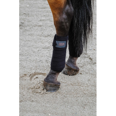 Ventas de polo EQUITHÈME Negro Ventas de polo EQUITHÈME Negro