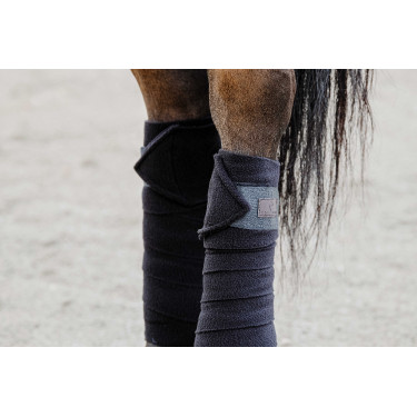 Ventas de polo EQUITHÈME Negro Ventas de polo EQUITHÈME Negro
