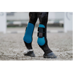 Protectores de tendón EQUITHÈME Pato azul