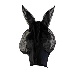Máscara antimoscas Lami-Cell Lycra Negro Máscara antimoscas Lami-Cell Lycra Negro