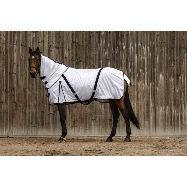 Cubrecuello Equithème Mesh Blanco