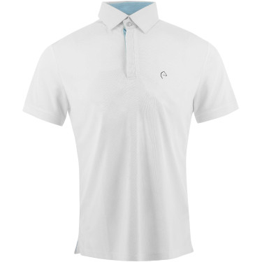Polo de malla Equithème Edy Blanco Polo de malla Equithème Edy Blanco