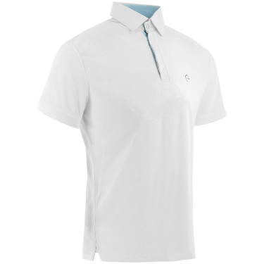 Polo de malla Equithème Edy Blanco Polo de malla Equithème Edy Blanco