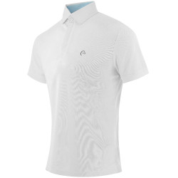 Polo de malla Equithème Edy Blanco Polo de malla Equithème Edy Blanco