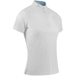 Polo de malla Equithème Betty Blanco