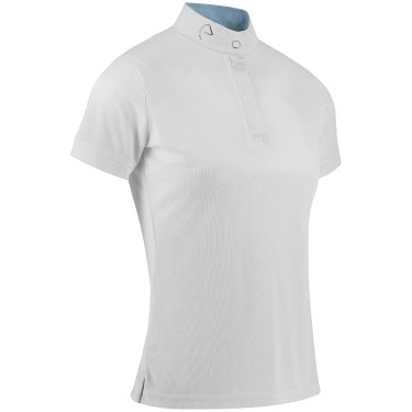 Polo de malla Equithème Betty Blanco