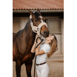 Polo de malla Equithème Betty Blanco