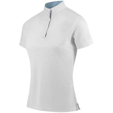 Polo de malla Equithème Betty Blanco