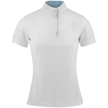 Polo de malla Equithème Betty Blanco