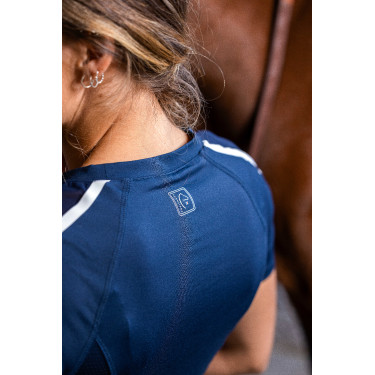 Camiseta EQUITHÈME Marion Azul marino