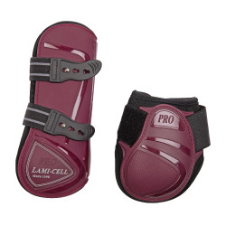 Guarniciones con protectores de menudillo Lami-Cell Elite Burdeos Guarniciones con protectores de menudillo Lami-Cell Elite Burdeos