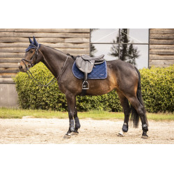 Manta de montar Lami-Cell Galaxy Velvet Marino Azul marino