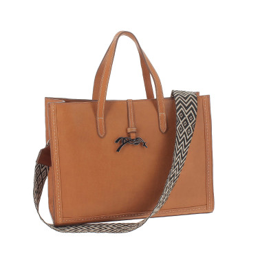 Bolso Pénélope Romane Coñac Marrón Bolso Pénélope Romane Coñac Marrón