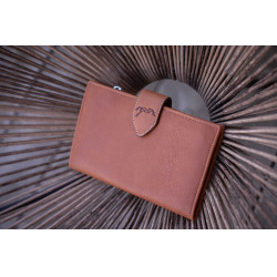 Cartera PENELOPE Bertille Coñac Marrón