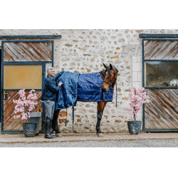 Onderdeken Equithème Classic Azul marino