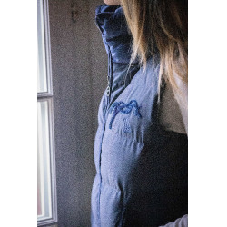 Chaqueta acolchada Pénélope Sonia sin mangas Azul marino Chaqueta acolchada Pénélope Sonia sin mangas Azul marino