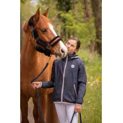 Pénélope RainImpermeable corto Marino Azul marino