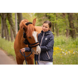 Pénélope RainImpermeable corto Marino Azul marino