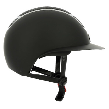 Casco Equithème Airy L Celeste negro / negro