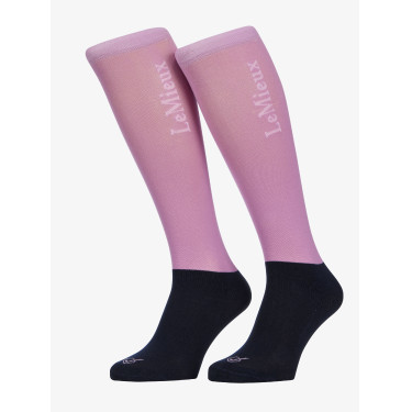 Calcetines de concurso LeMieux Sparkle Malva