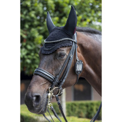 Orejeras anti-moscas LeMieux Diamante Acoustic Negro