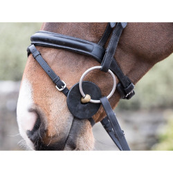 Bocado anillos LeMieux Silicona Negro