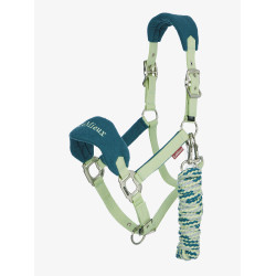 Cabezada y ramal LeMieux Vogue Esme Macarrón Cabezada y ramal LeMieux Vogue Esme Macarrón