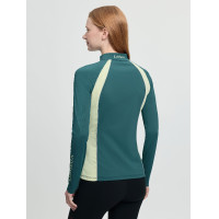 Camiseta interior LeMieux de malla Philippa para mujer Enebro Violeta