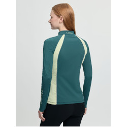 Camiseta interior LeMieux de malla Philippa para mujer Selva Blanco Camiseta interior LeMieux de malla Philippa para mujer Selva Blanco