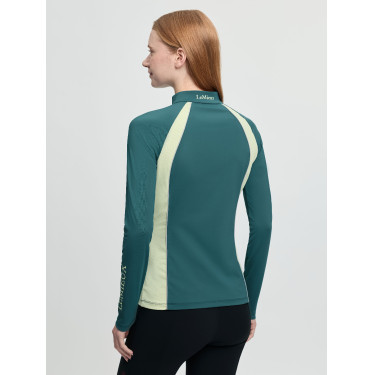 Camiseta interior LeMieux de malla Philippa para mujer Selva Blanco Camiseta interior LeMieux de malla Philippa para mujer Selva Blanco