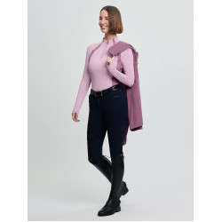 Camiseta interior LeMieux de malla Philippa para mujer Fondant