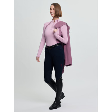 Camiseta interior LeMieux de malla Philippa para mujer Fondant