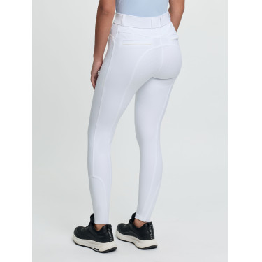 Pantalón LeMieux con asiento de silicona Izzy Young Rider Blanco Pantalón LeMieux con asiento de silicona Izzy Young Rider Blanco