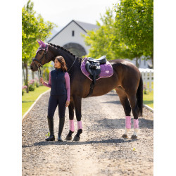 Almohadilla de montar LeMieux Loire Close Contact Square CSO Malva Violeta Almohadilla de montar LeMieux Loire Close Contact Square CSO Malva Violeta